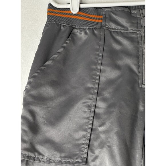 Fila athletic running workout Cargo Straight leg Capri Medium silver grey rare - Picture 9 of 11